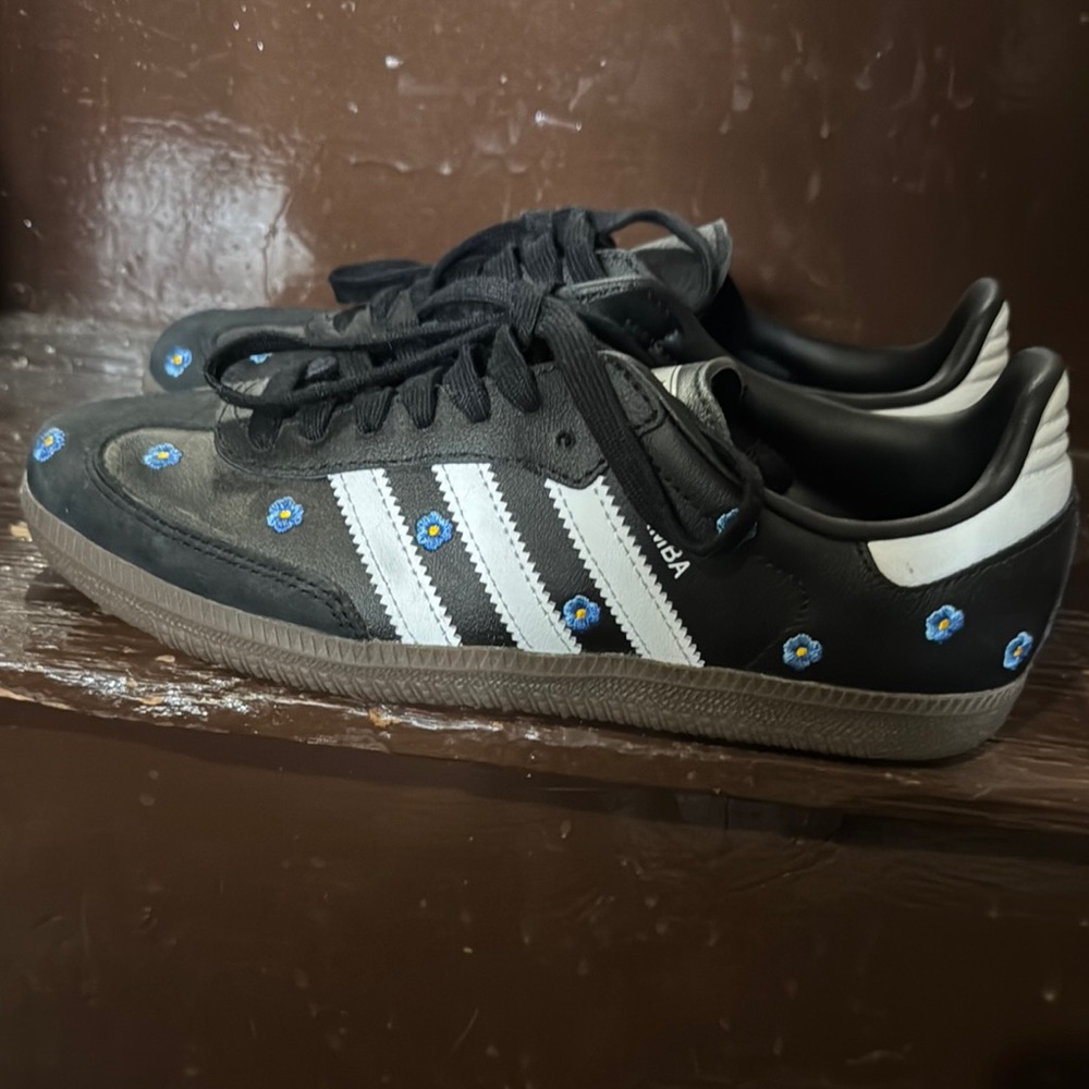 Adidas Black Samba Womens Shoes